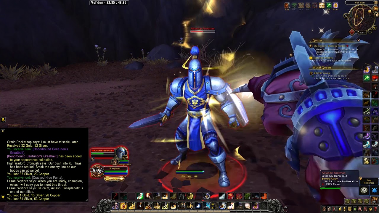 Bombs Away (Vol'dun) | Patch 8.1 Incursions (Horde)