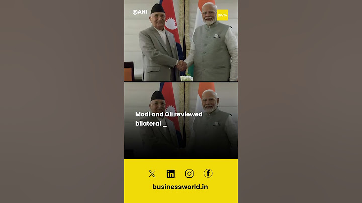 PM Modi holds bilateral meeting with Nepal PM KP Sharma Oli #pmmodi #kpsharma #shorts