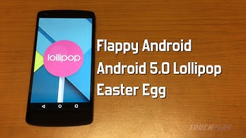 Flappy Android Lollipop Easter Egg