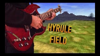 Hyrule Field - Guitar Orchestra - Zelda Ocarina of Time chords