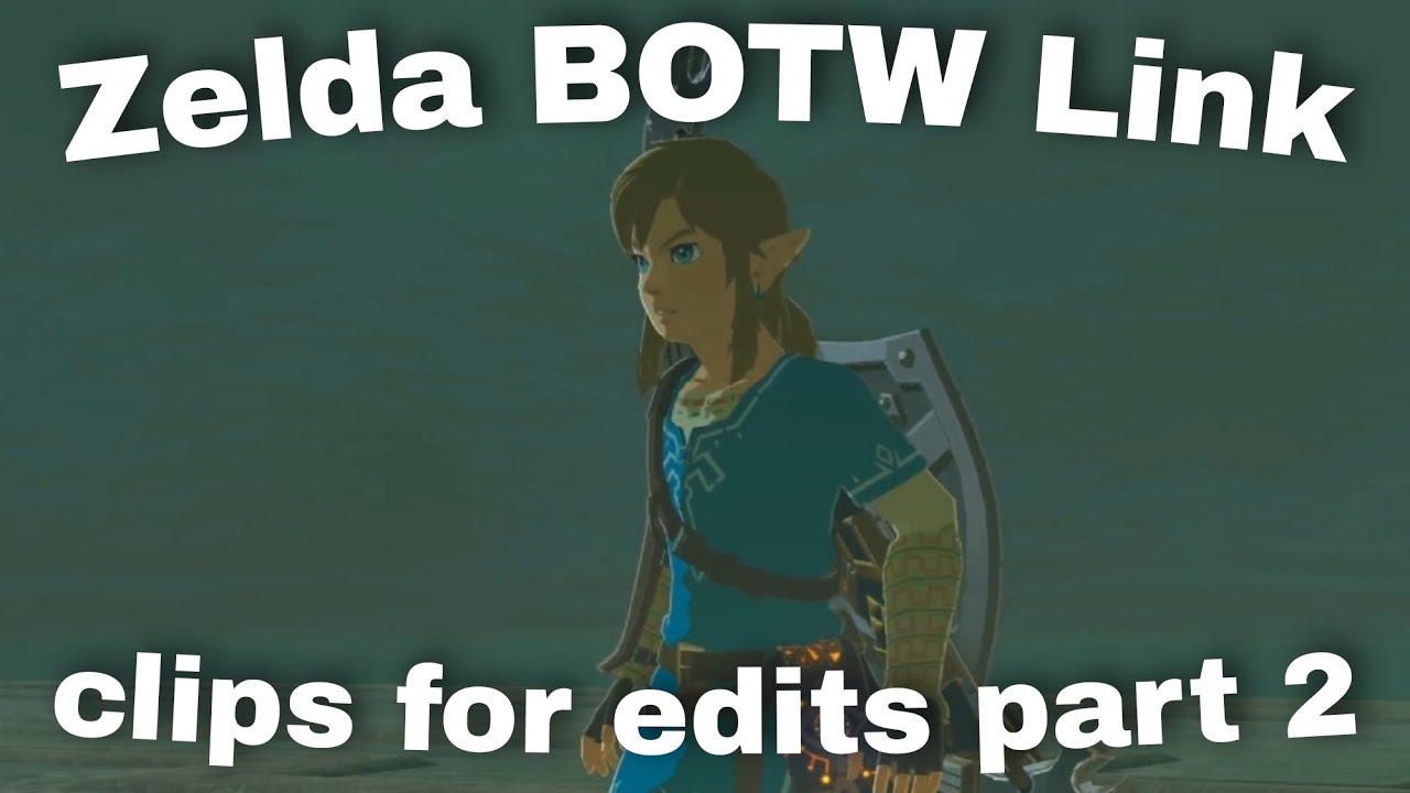 Zelda BOTW Link Clips (for editing) on Make a GIF