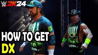 How to Get DX in WWE 2k24