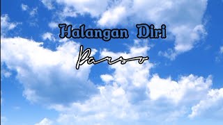 Lirik lagu HALANGAN DIRI - DARSO