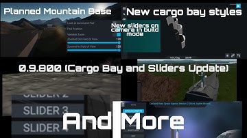 SimpleRockets 2 0.9.800/0.9.802 update video | Update Videos | Ced and Ross Space Agency