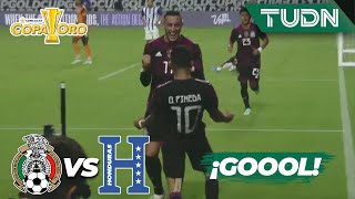 ¡GOOOL! Orbelín anota el tercero | México 3-0 Honduras | Copa Oro 2021 - Cuartos | TUDN