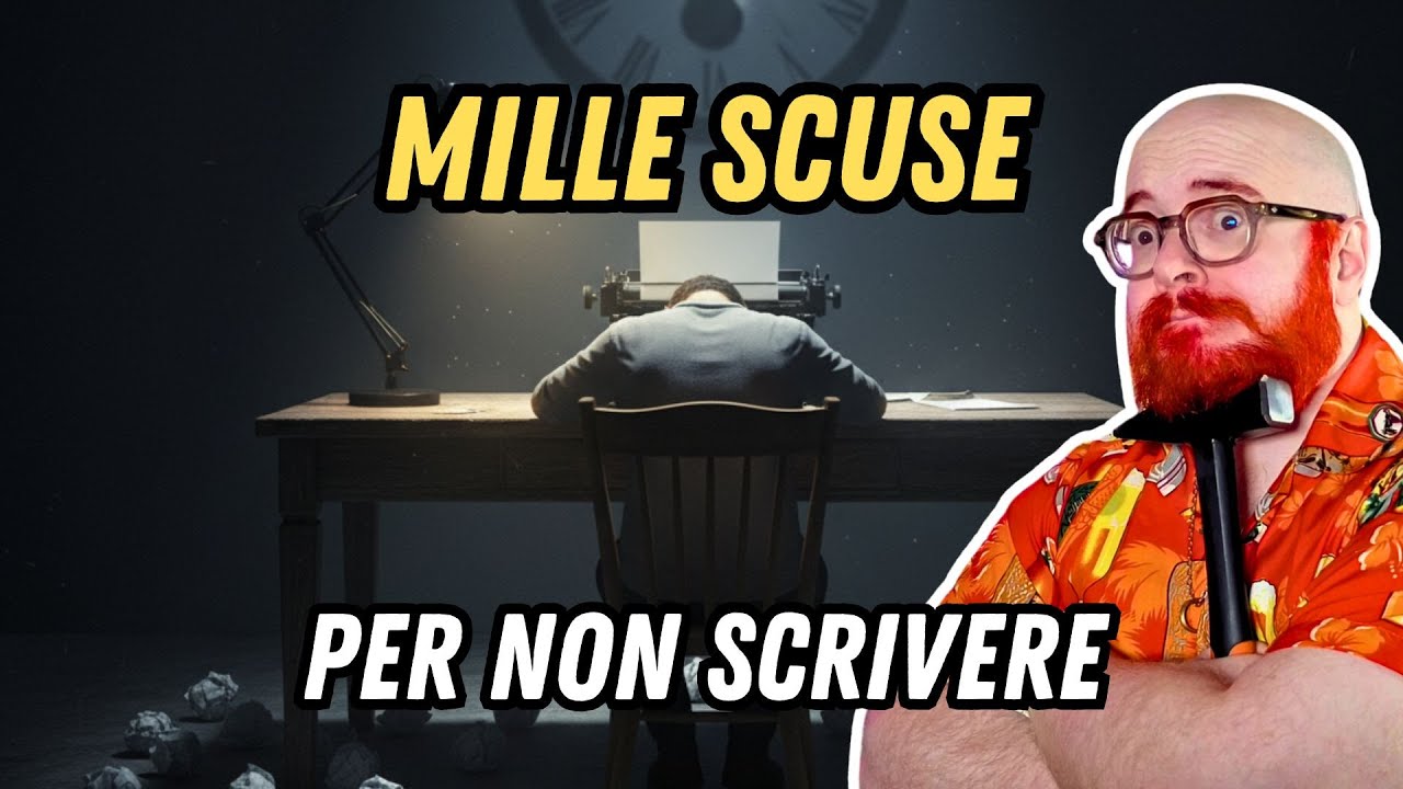 Mille scuse per RIMANDARE: il mio rapporto con la Scrittura [Procrastinazione]