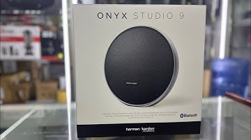 Harman Kardon Onyx Studio 9 Unboxing & Overview | Bluetooth Speaker Auracast Multi-Speaker Pairing 