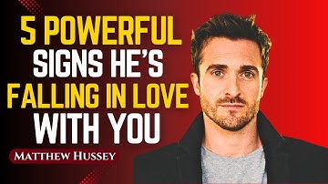 5 POWERFUL SIGNS HE’S SECRETLY FALLING IN LOVE WITH YOU | Matthew Hussey Dating Advice