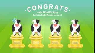 Congratulations to the 2016 U.S. Dairy Sustainability Awards Winners!