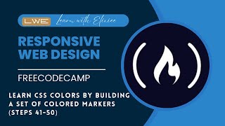 FreeCodeCamp - Responsive Web Design(CH-3) (Steps 41-50) || Learn With Elixiee