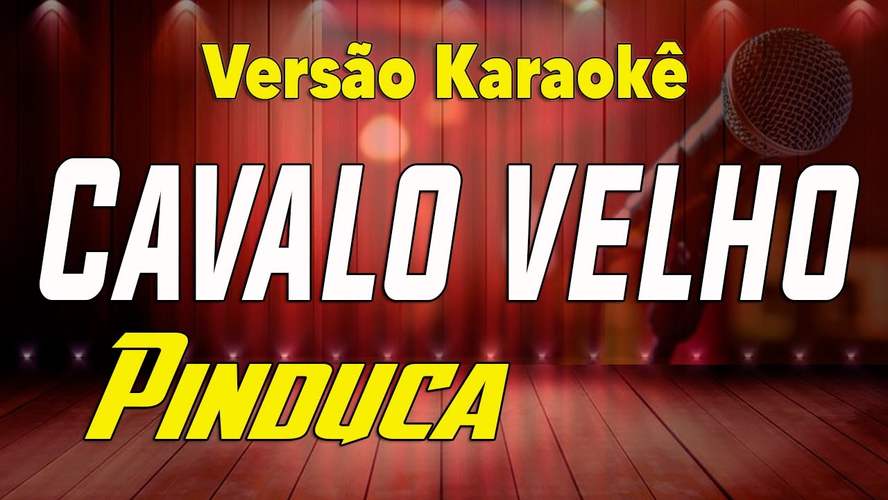 Pinduca Cavalo velho Karaokê