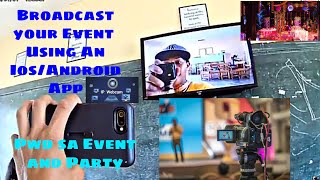 How to set live broadcast using smart phone(tagalog) screenshot 2