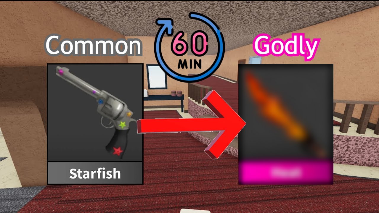 Trading from Common to Godly in 1 HOUR! (MM2) - YouTube
