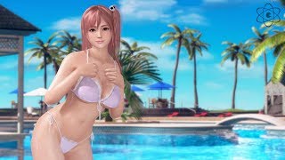 DOAX3 - Honoka Scallops Special: full relaxation gravures, pole dance & more