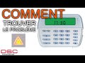 Comment rgler les troubles triangle jaune dun systme dalarme dsc power series