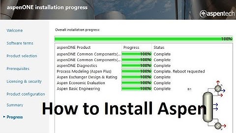 Aspen installation Step 5