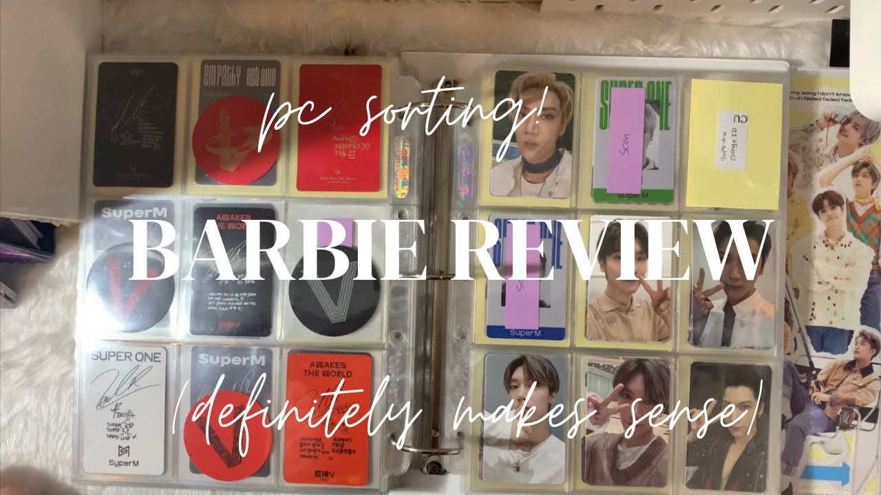 Barbie movie review+ sorting pcs! - YouTube