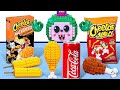 Ешьте Горячую Курицу Cheetos, Сырные Палочки | Лего В Реальной Жизни | Stop Motion Cooking И ASMR