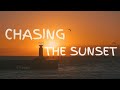 Chasing the Sunset - 4K Drone Video with Soothing Music