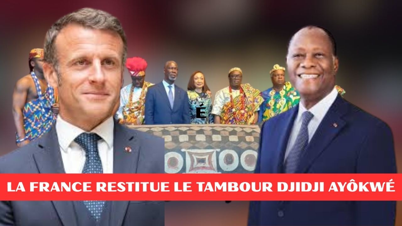 LA FRANCE RESTITUE LE TAMBOUR VOLÉ