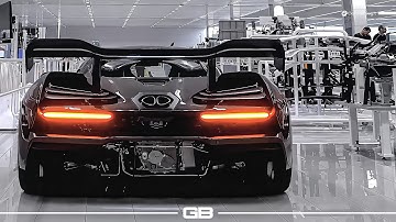 McLaren Tour of Advanced Factory Building Powerful Supercars