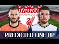 Liverpool Vs Tottenham [PREDICTED LINE-UP]