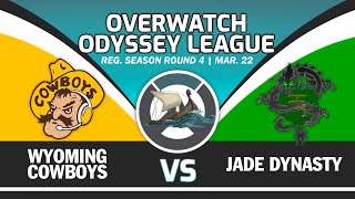 REG. SEASON ROUND 4 | WYOMING COWBOYS vs. JADE DYNASTY