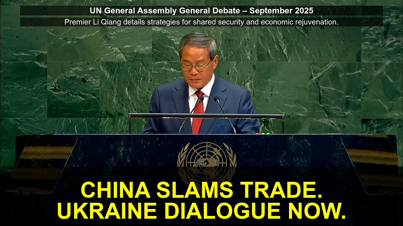 Китай призывает к диалогу по Украине и конфликту: критикует протекционистские торговые барьеры