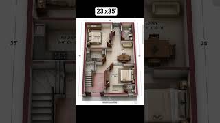 23*35 घर का नक्शा बनवाना है #home #shorts #youtubeshorts #shortsfeed #viralvideo