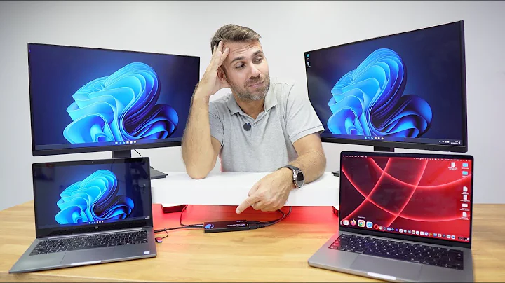 SplitExtend Dual 4K Monitors for your PC Laptop or MAC