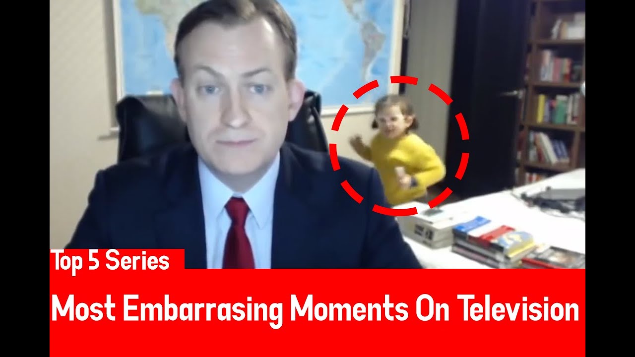 Top 5 Embarrasing Moments On Television - YouTube