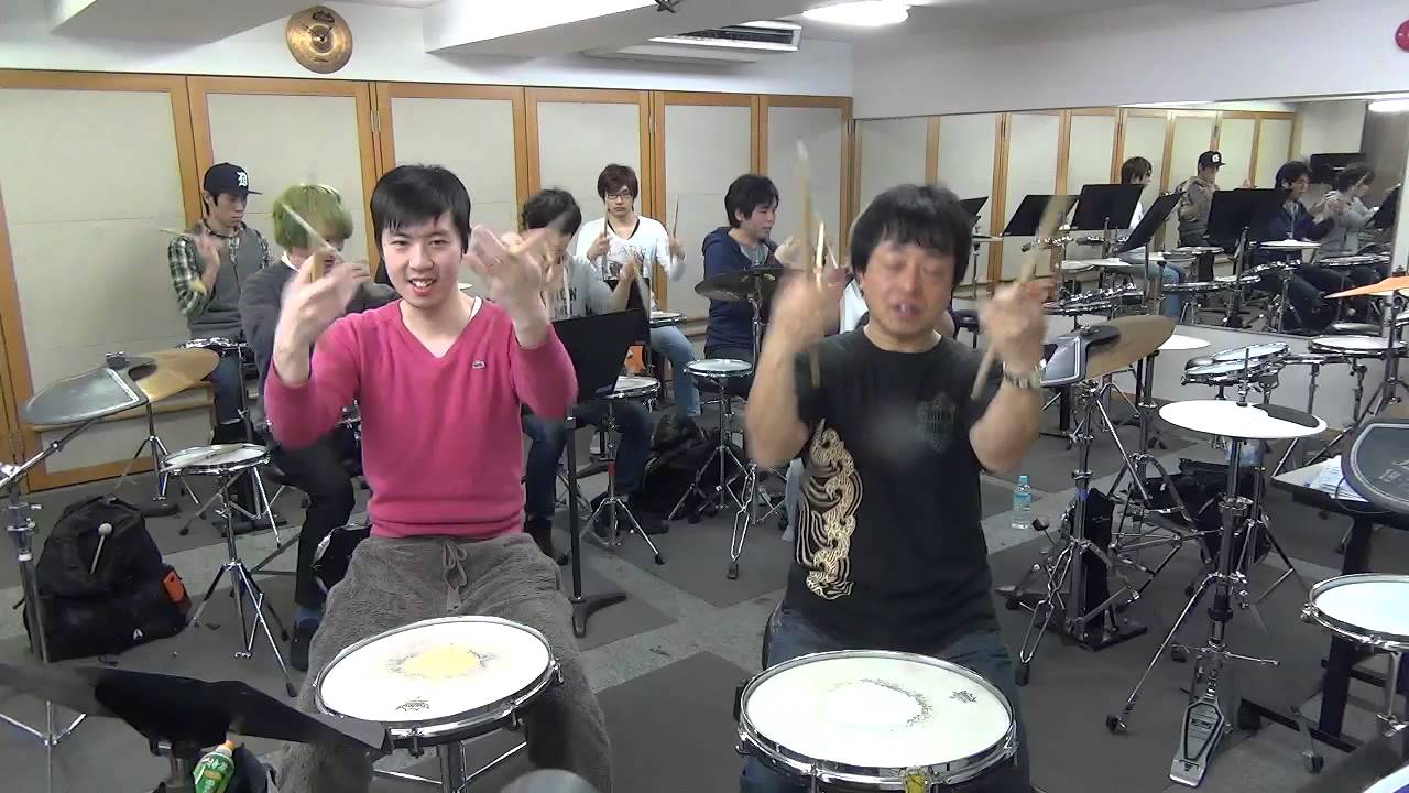 ようかい体操” スティックトリック演奏 by 菅沼孝三 - YouTube