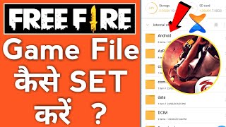 Free Fire game File Kaise set Kare | How to Set Free Fire files in Mobile screenshot 2