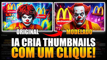 🚨Como Modelar Thumbnails Virais com Apenas Um Clique! Criando Thumbnails com IA