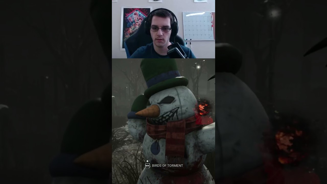 SUS SNOWMAN #shorts #deadbydaylight #dbd #intothefog #Shirtmysurvivor