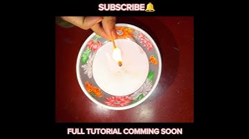 invisible fire #shorts #experiment #scienceexperiment