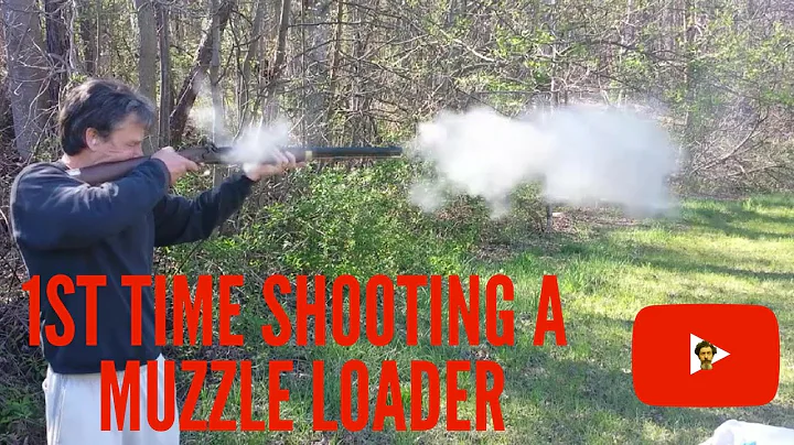 My First Time Shooting A Muzzle Loader - With Brother Jon