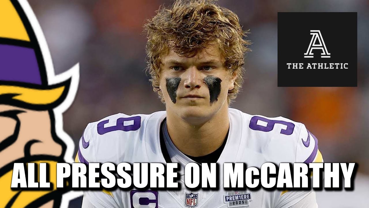 THE ATHLETIC: ALL the Pressure is on JJ McCarthy THE ATHLETIC: ALL the Pressure is on JJ McCarthy