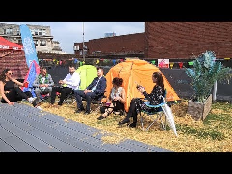 Skiddle turns accountancy office into festival