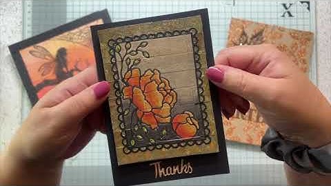 Sliding Puzzle Cards - Smaller Pieces,  Add a Shaker and Lavinia Stamps