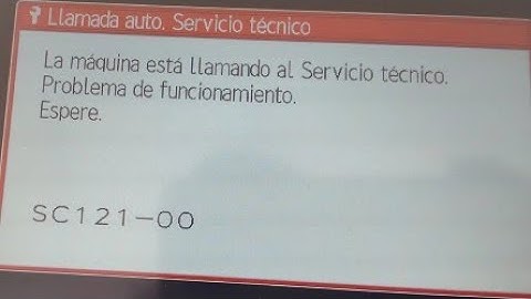 error sc121 ricoh mpc 2004