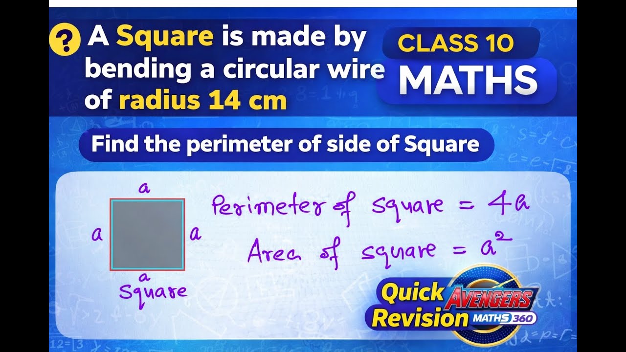 Class 10 Maths- Quick Revision, Important questions with concept for state board and cbse board.