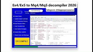 Decompile EX4 & EX5 to MQ4/MQ5 Instantly! Unlock Hidden EA Source Code 💰 #ForexBots #EATrading