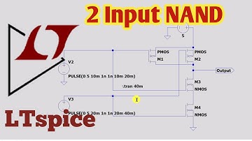 2 Input NAND in LTspice