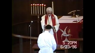 Ordination of Rev John M Young