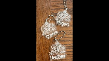Laser Beginner? Make a keychain with me using Lightburn in just a few minutes!