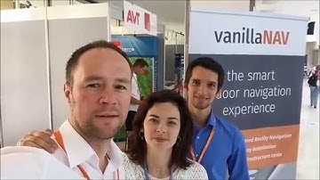 vanillaNAV indoor navigation system setup at the AGIT2015