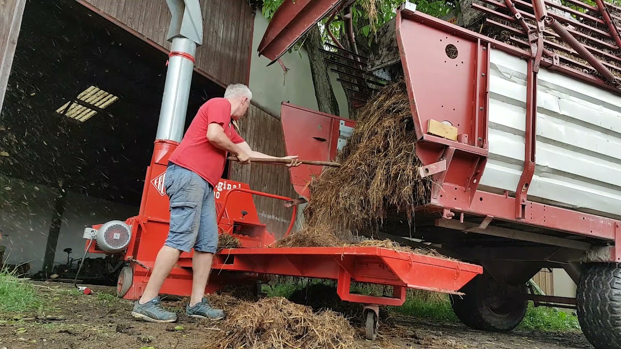 Pferdemist häckseln Kompost beschleunigen