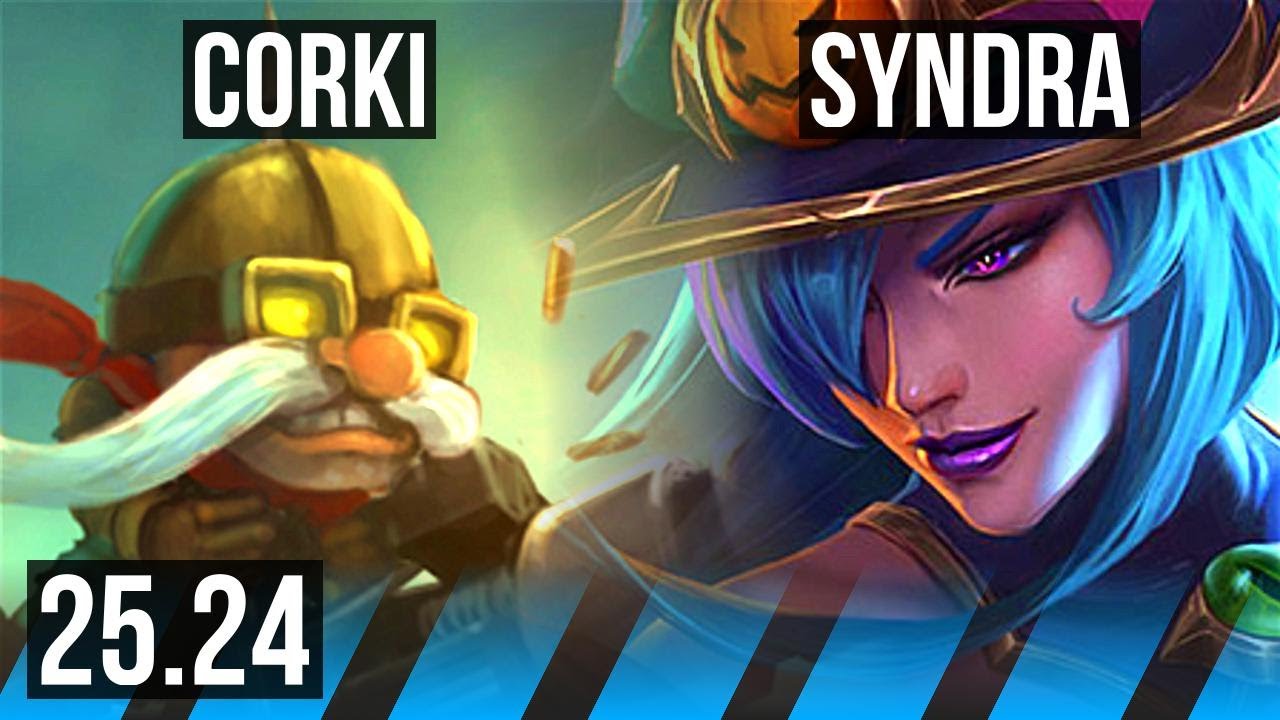 CORKI vs SYNDRA (MID) | EUW Diamond | 25.24