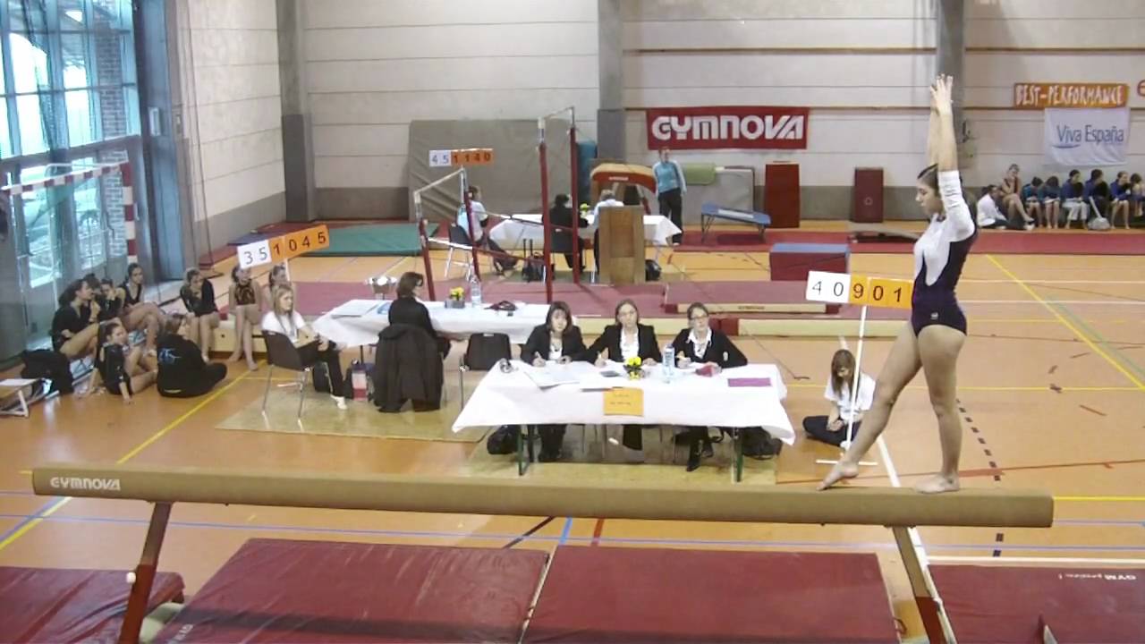 Gym , poutre débutant YouTube